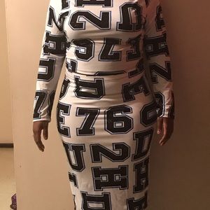 2 piece crop top and pencil skirt